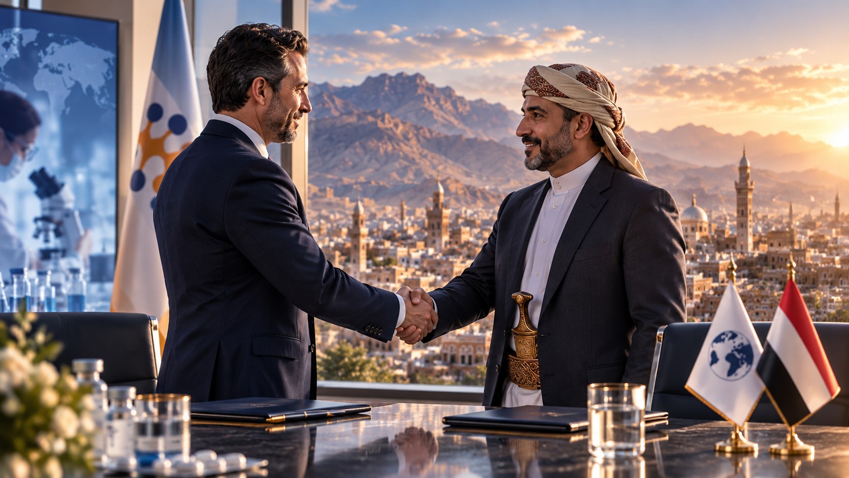 إدارة مخاطر التوزيع الدوائي في اليمن