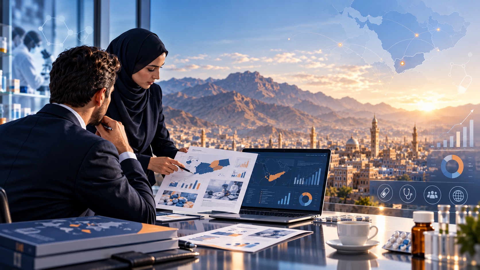 صورة تعبيرية للسوق اليمنية